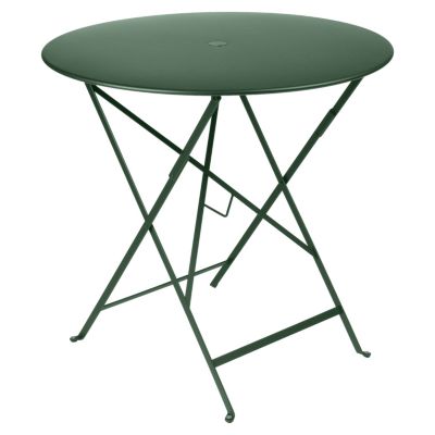 Fermob Bistro Round Folding Table - Color: Green - Size: 30 - 023302