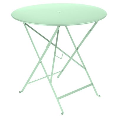 Fermob Bistro Round Folding Table - Color: Green - Size: 30 - 023383