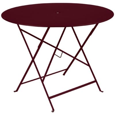 FRM2224859 Fermob Bistro Round Folding Table - Color: Red - S sku FRM2224859