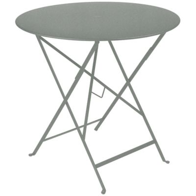 Fermob Bistro Round Folding Table - Color: Grey - Size: 30 - 0233C7