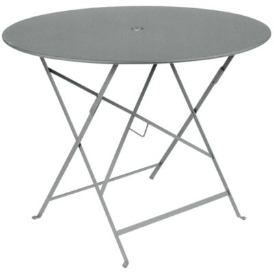 FRM2408225 Fermob Bistro Round Folding Table - Color: Grey -  sku FRM2408225