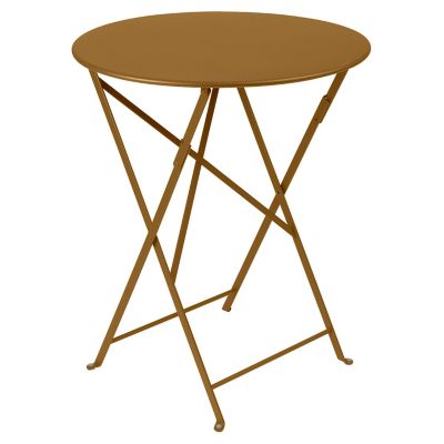 FRM2566485 Fermob Bistro Round Folding Table - Color: Brown - sku FRM2566485