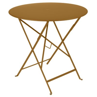 Fermob Bistro Round Folding Table - Color: Brown - Size: 30 - 0233D2