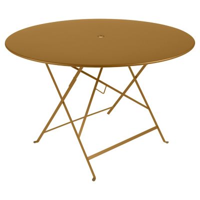 Fermob Bistro Round Folding Table - Color: Brown - Size: 46 - 0237D2