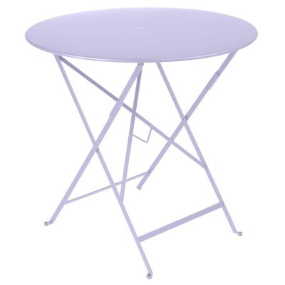 FRM2566490 Fermob Bistro Round Folding Table - Color: Purple  sku FRM2566490