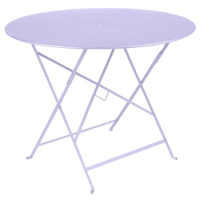 Fermob Bistro Round Folding Table - Color: Purple - Size: 38 - 0235D1