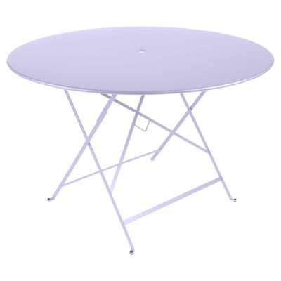 FRM2566492 Fermob Bistro Round Folding Table - Color: Purple  sku FRM2566492