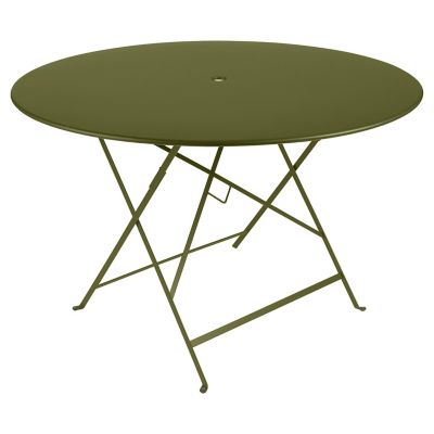 FRM2566496 Fermob Bistro Round Folding Table - Color: Green - sku FRM2566496