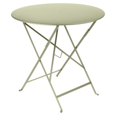 Fermob Bistro Round Folding Table - Color: Green - Size: 30 - 023365