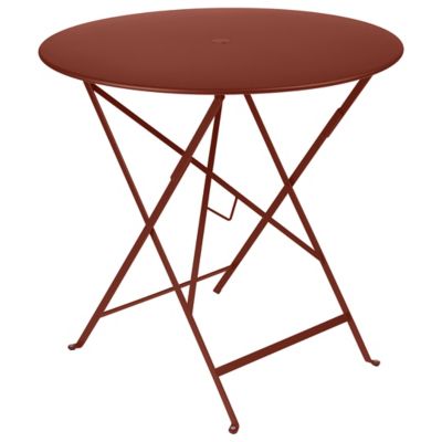 Fermob Bistro Round Folding Table - Color: Red - Size: 30 - 023320