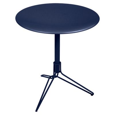 FRM1653453 Fermob Flower Pedestal Table - Color: Blue - 71109 sku FRM1653453