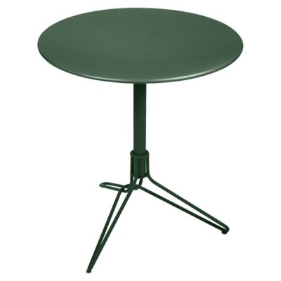 Fermob Flower Pedestal Table - Color: Green - 711002