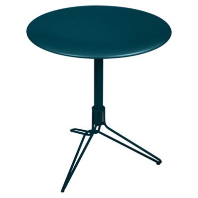 Fermob Flower Pedestal Table - Color: Blue - 711021