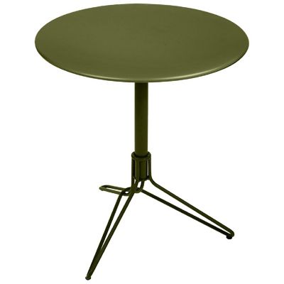 Fermob Flower Pedestal Table - Color: Green - 7110D3