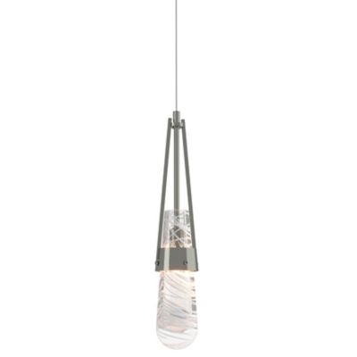 Hubbardton Forge Link Mini Pendant Light - Color: Clear - Size: 1 light - 1