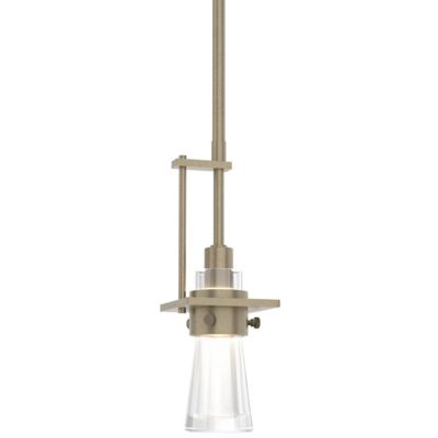 Hubbardton Forge Erlenmeyer Mini Pendant Light - Color: Clear - Size: 1 lig