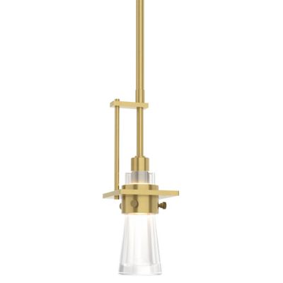 Hubbardton Forge Erlenmeyer Mini Pendant Light - Color: Clear - Size: 1 lig