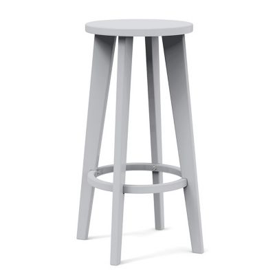 Loll Designs Norm Stool - Color: Grey - Size: Bar Height - BG-NBSR-DW