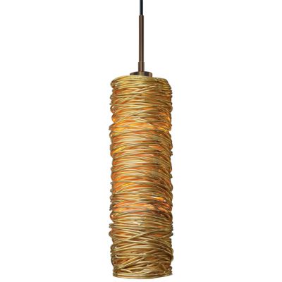 Coil Long Pendant