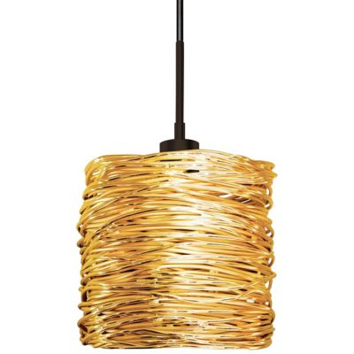 Coil Short Pendant