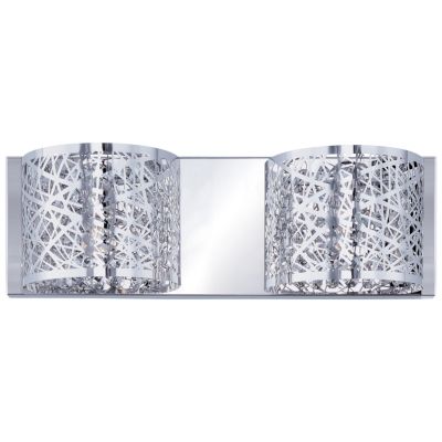 ET2 Lighting Inca Vanity Light - Color: Silver - E21315-10PC