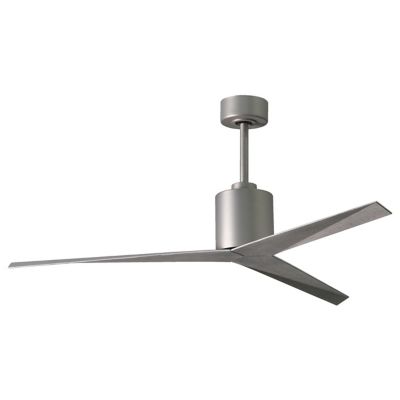 Atlas Fan Company Eliza Ceiling Fan - Color: Silver - Blade Color: Barn Woo