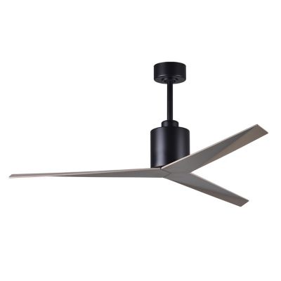 Atlas Fan Company Eliza Ceiling Fan - Color: Black - Blade Color: Gray Ash 