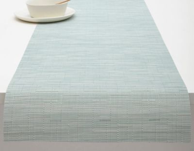 Chilewich Bamboo Table Runner - Color: Blue - 100101-031