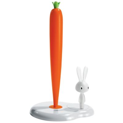 R204907 Alessi Bunny & Carrot Paper Towel Holder - Color:  sku R204907