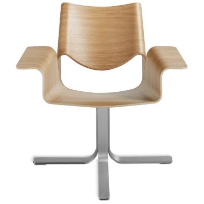 Blu Dot Buttercup Swivel Chair - Color: Beige - BC1-CHRKIT-WO