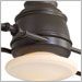 Oil Rubbed Bronze with Oil Rubbed Bronze Blades and Tinted Opal Glass