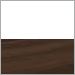 White on Walnut