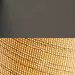 Black with Natural Woven Paper Shade