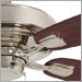 Polished Nickel with Dark Maple Baldes
