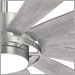 Brushed Steel / Ashwood