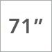 71 in