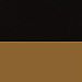 Dark Brown with Weathered Brass