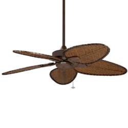 Tropical Ceiling Fans Modern Palm Leaf Ceiling Fans At Lumens Com