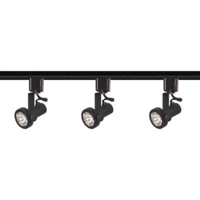 MR16 Gimbal Ring 3 Light Track Kit