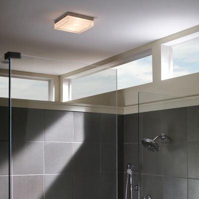Shown in Satin Nickel finish, in use