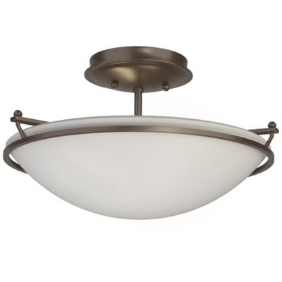 Plain Semi-Flushmount