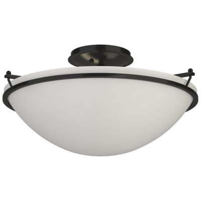 Plain Semi-Flushmount