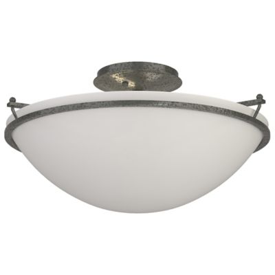 Plain Semi-Flushmount