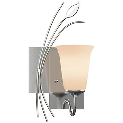 Forged Lead with Two Panels Wall Sconce