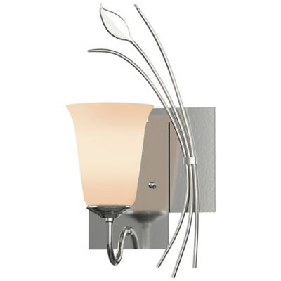 Forged Lead with Two Panels Wall Sconce
