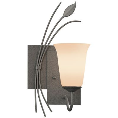 Forged Lead with Two Panels Wall Sconce