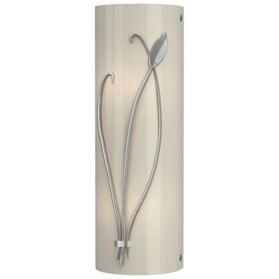 Forged Leaf and Stem Wall Sconce