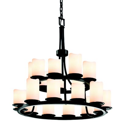 CandleAria Dakota 2-Tier Chandelier