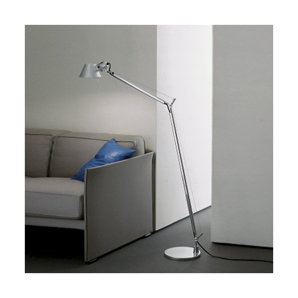 Tolomeo Reading Floor Lamp with 9 In. Base