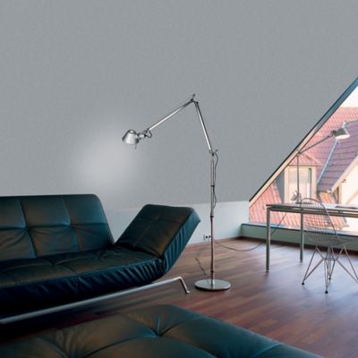 Shown in Aluminum finish, in use